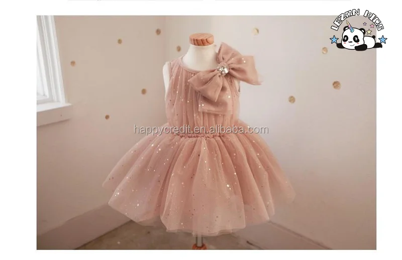 LEZONKIDS - OEM Girls Mesh Tutu Dress Kids Butterfly Mesh Party Dress Evening Party Princess Dress for Kids